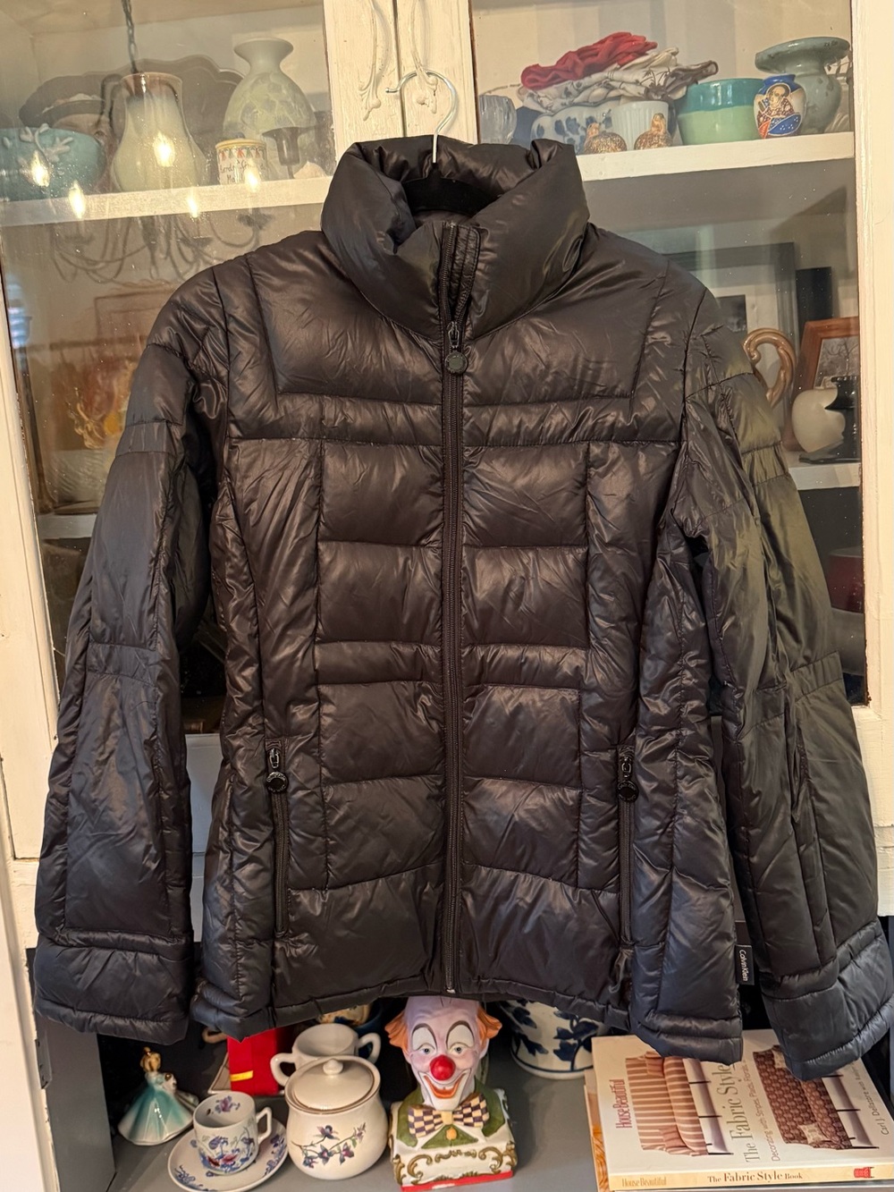 Calvin Klein Black Quilted Down-Style Puffer Jacket